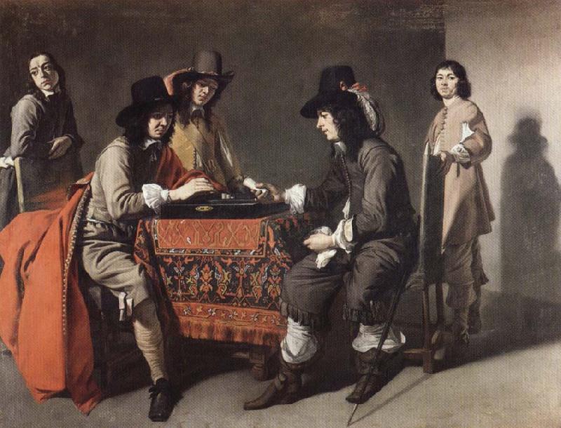  The Backgammon Players